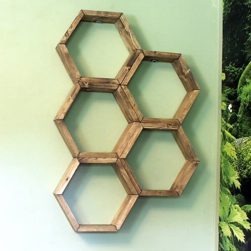 Pin Hexagon Shelving to your DIY Board