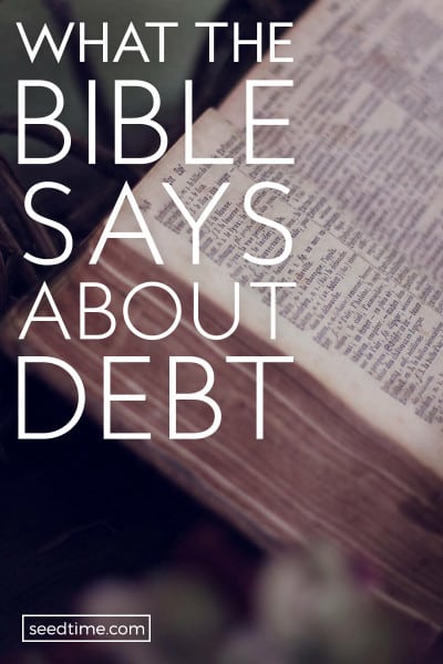 Before you begin your journey to get out of debt, it is important to know what the Bible says about debt. You can then use these truths to build your faith since faith comes by hearing the word