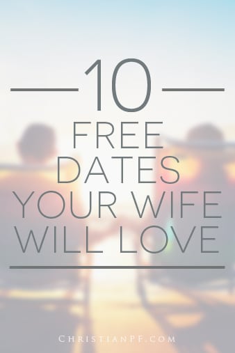 10 free date ideas that your wife will love - /10-free-dates-your-wife-will-love/...Alright, I can't guarantee that she will "love" all of them, I mean what kind of guy would I be if I completely understood women? ;) But, I am sure that she will at least love some of them, depending on the type of lady you have.  By "date" I am referring to anything you can do alone for a couple hours with your wife/girlfriend. If you have kids, you might just have to bite the bullet and pay a sitter for a couple of hours, but at least the date itself can be free!...