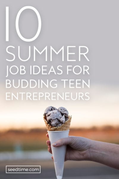10 Summer Job Ideas for Budding Teen Entrepreneurs