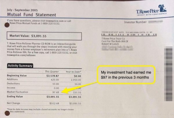 10x investing mutual fund statement