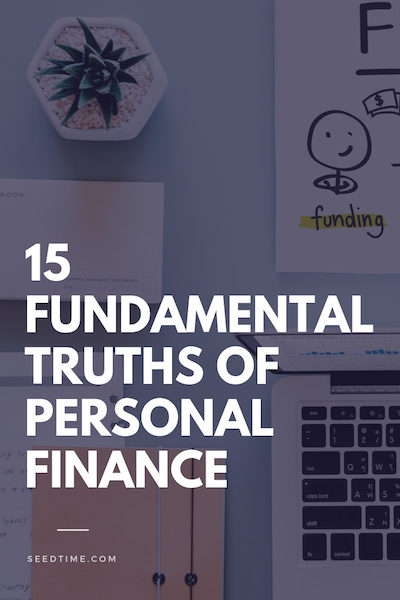 fundamental truths of personal finance