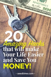 20 Amazing Hacks that will make your life easier ands save you money