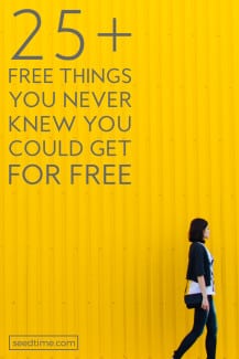 25 Free Things You Never Knew You Could Get for Free