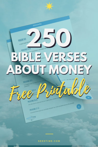 250 Bible Verses about Money free PDF download