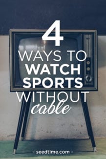 4 ways to watch sports without cable