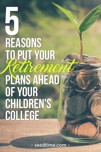 5 reasons why you should put your retirement savings ahead of paying for your kid's college tuition