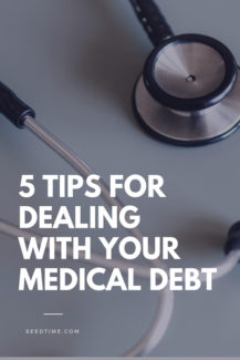 tips for dealing with medical debt