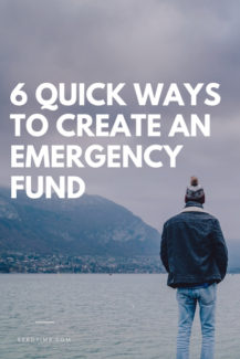 quick ways to create an emergency fund