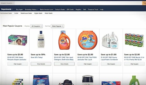 Amazon Digital Coupons