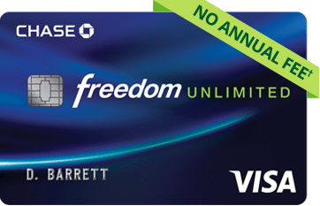 Chase Freedom cashback