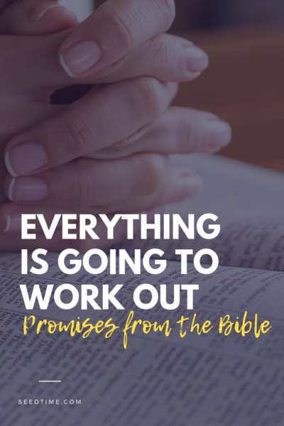 5 Bible Promises That Everything Is Going To Work Out - Seedtime