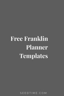 If you are like me and a little bit taken back by the high price of replacing the pages in your Franklin planner, I just found a great alternative.