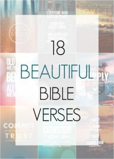 18 Beautiful Bible Verses