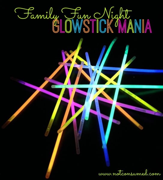 Have fun with glowsticks