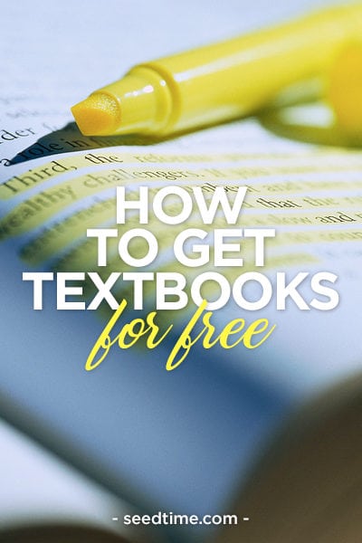 A simple method you can use to get your college textbooks for free! 