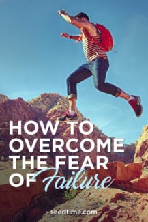 How to overcome the fear of failure