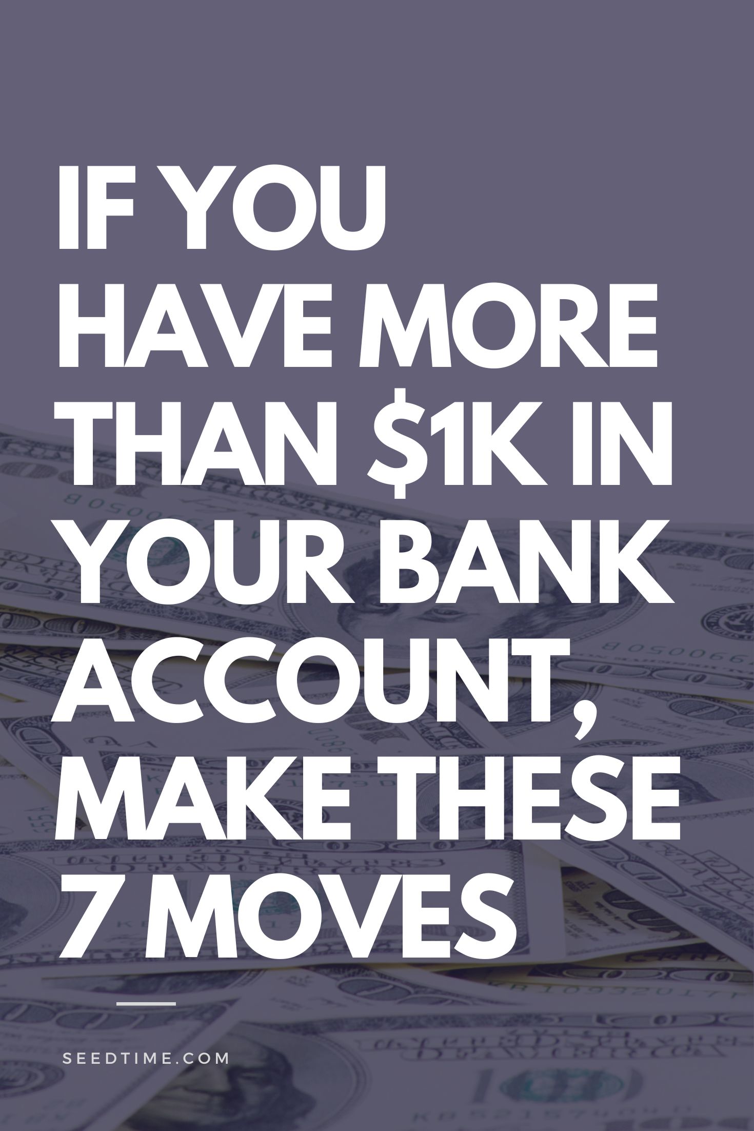 
A recent Bankrate survey revealed that 56% of Americans have less than $1,000 in their bank accounts. If you've reached this milestone, what's next? Discover how you can make the most of your money and set yourself up for a brighter financial future with 7 smart strategies I've personally tested. From investing in real estate with just $10 to finding high-yield savings accounts and protecting your assets, these tips can transform your $1,000 into a solid foundation for long-term success. Ready to take the next step? Join me and let's grow our financial future together! 🌟💰 #FinancialFreedom #SmartMoneyMoves #InvestingTips