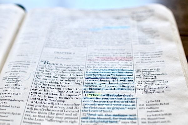 Tithing in the New Testament & Old 4 Malachi 3 10 Tithing Scripture