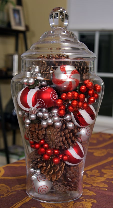 DIY Christmas Centerpiece