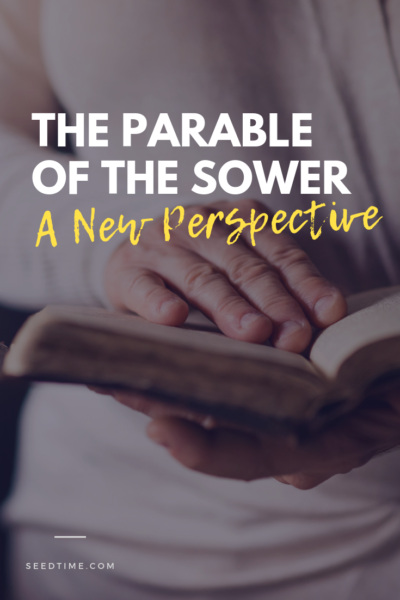 The parable of the sower: a new perspecitive