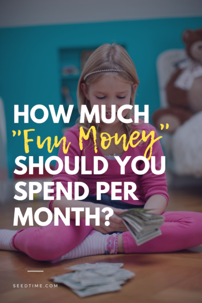 How much "fun money" should you spend per month