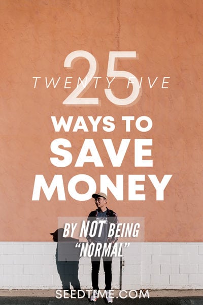 25 Ways to Save Money