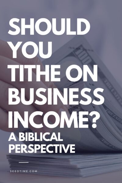 Should You Tithe On Business Income?