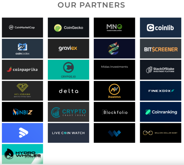 Crypto companies that partner with YieldNodes