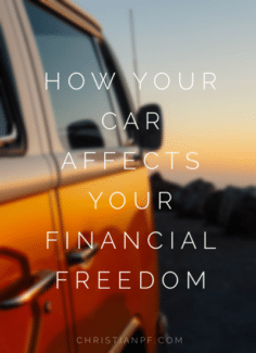 How your car dramatically affects your financial freedom...