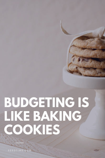 Need help with the budget, amount of cookies and the