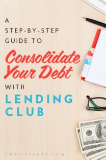 This is a much cheaper, faster, and easier way to consolidate your debt rather than using traditional banks or debt consolidation companies. Lending club makes the process extremely simple and extremely cost effective -