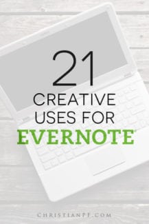 21 creative uses for #Evernote