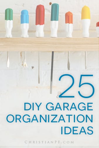 25 DIY garage organization ideas