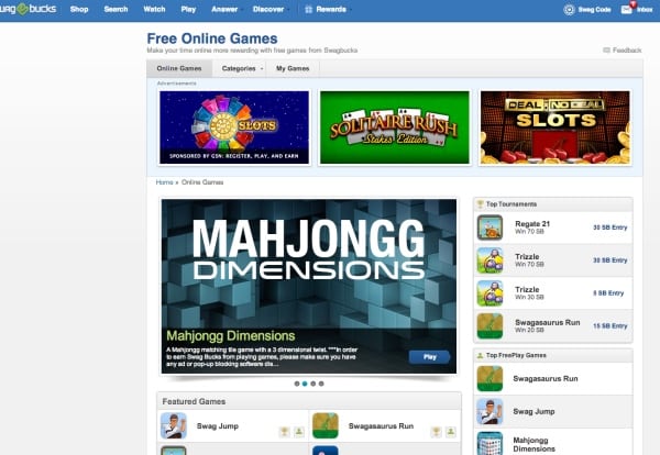 How to Make Money with Online Games - Swagbucks Articles