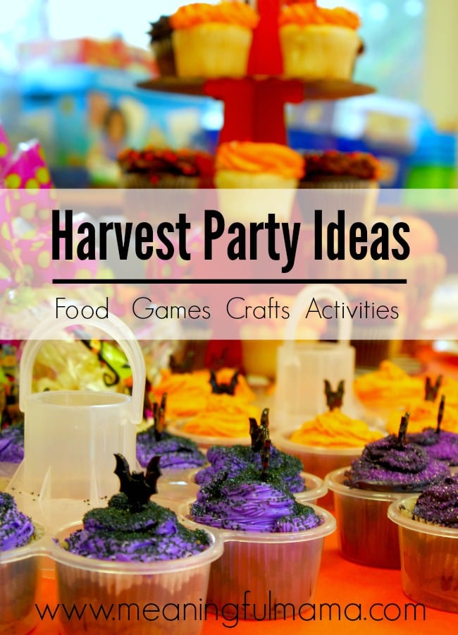Harvest Party Ideas Activities Game Food