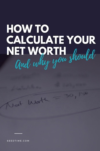 how to calculate your net worth