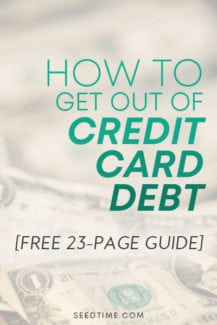 How to get out of credit card debt (on your own)