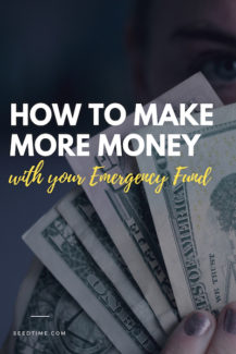 how to make more money with your emergency fund