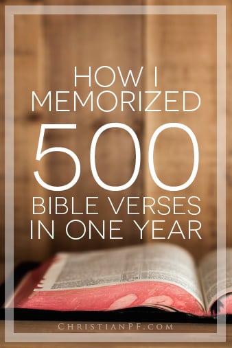 Best Ways To Memorize A Verse