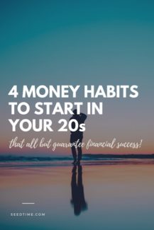 4 money habits to start in your 20's that will set you up for financial success
