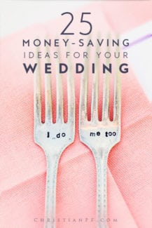 25 amazing #wedding-ideas to help you actually save money on your wedding day!