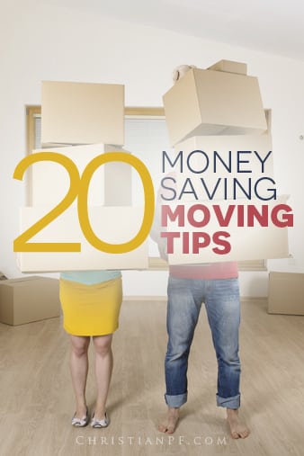 20 #moving tips to save money!