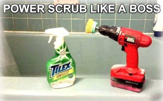 Life Hack for Scrubbing