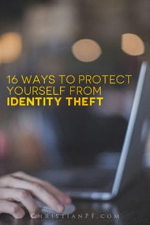 While no one can totally prevent it, there are many things you can do to protect yourself from online fraud and identity theft. Check out these 16 simple things you can do today to minimize your chances of becoming a victim -