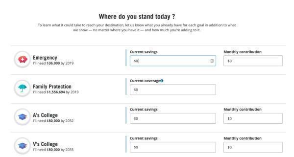 savings goal calculator