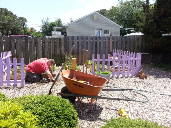 diy pallet fence