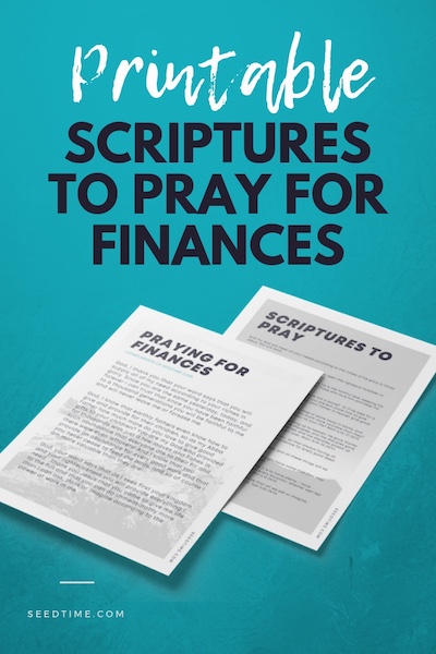 prayer for finances to improve