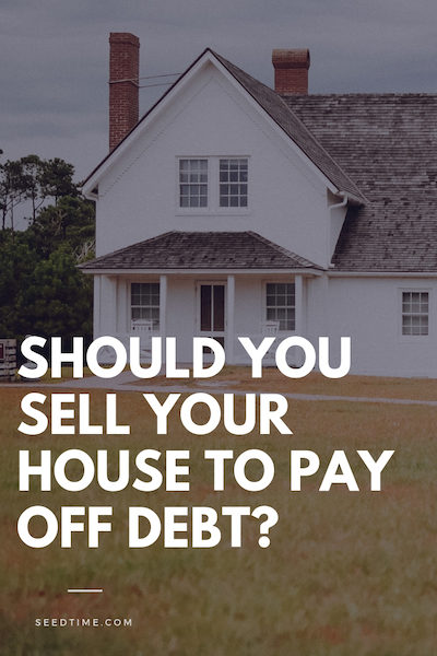 Can you buy a house best sale with debt