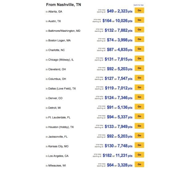 southwest-flights-nashville